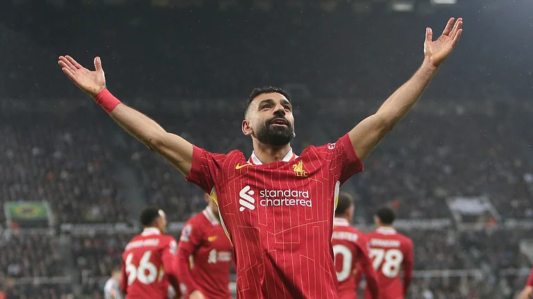 Liverpool superstar Mohamed Salah - null