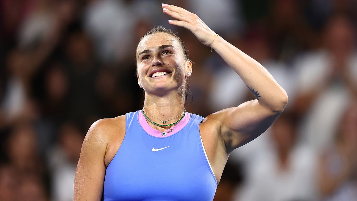 Aryna Sabalenka is into the semi-finals in Brisbane