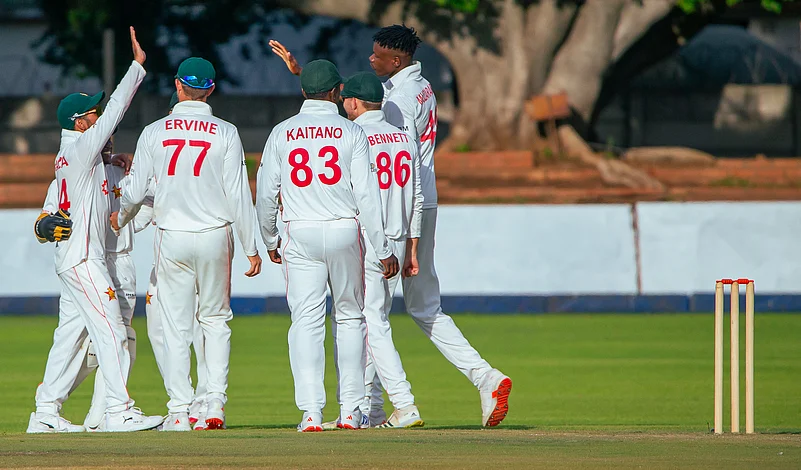 second day of the second and final Test between Zimbabwe and Afghanistan in Bulawayo