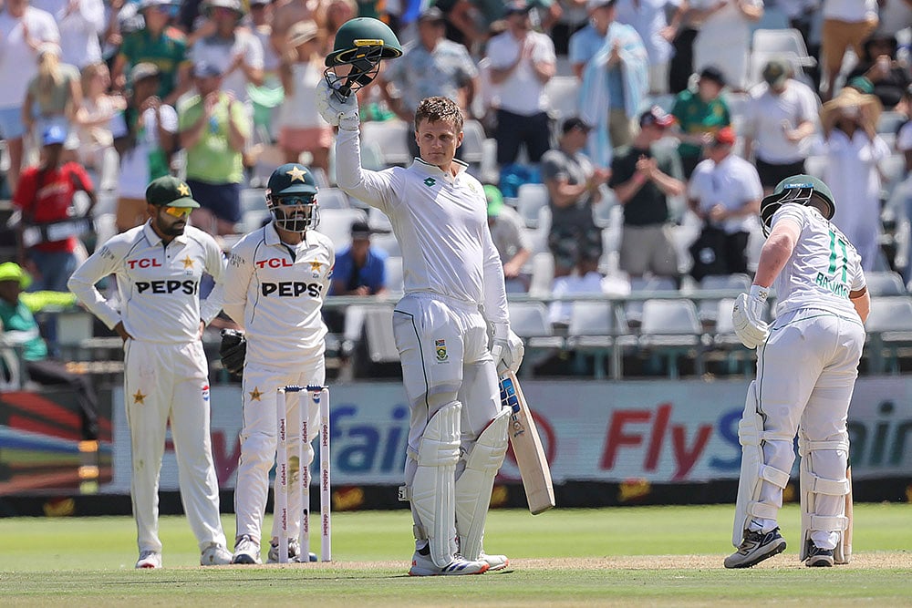 South Africa vs Pakistan Cricket SA vs PAK 2nd test Day 1: Ryan Rickelton