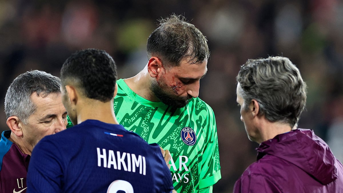Paris Saint-Germain goalkeeper Gianluigi Donnarumma
