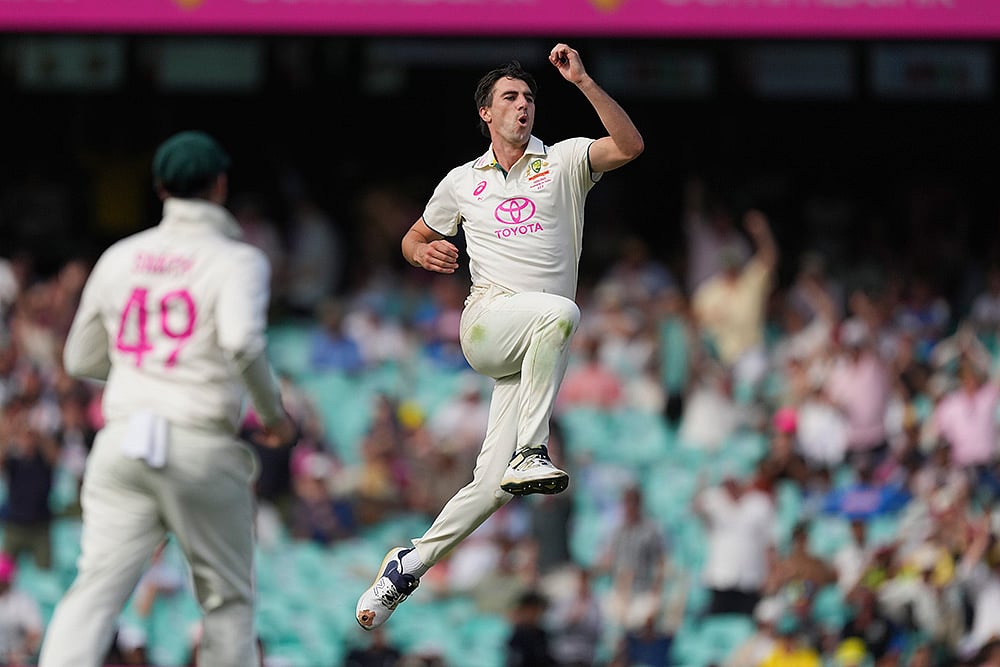 IND Vs AUS 5th Test Day 2 Pat Cummins