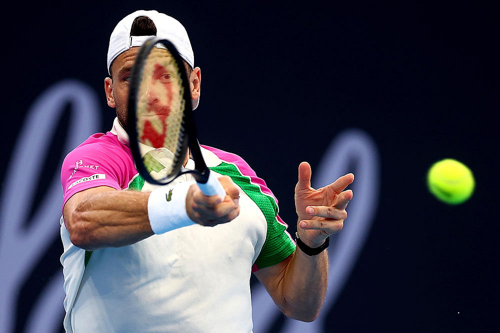 Australia Tennis Brisbane Grigor Dimitrov