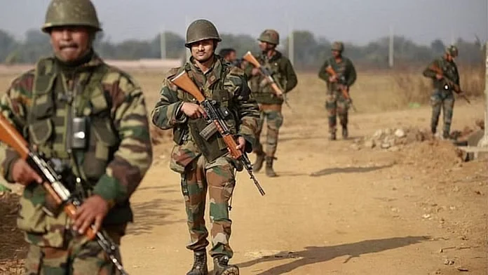Security forces in Jammu and Kashmir