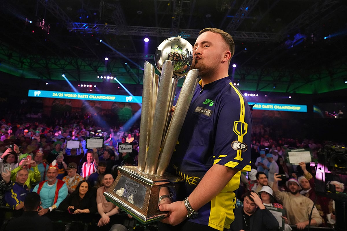 Luke Littler World Darts Championship 2025