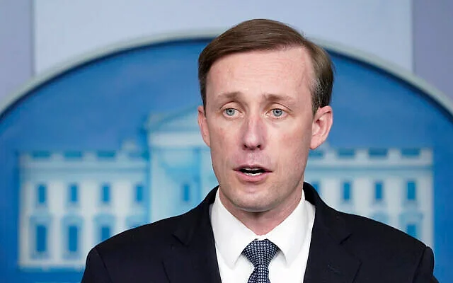 US National Security Advisor Jake Sullivan