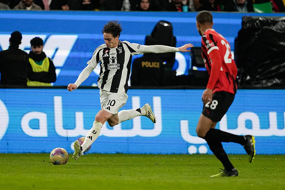 Football: AC Milan vs Juventus