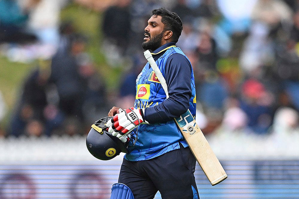 New Zealand vs Sri Lanka Cricket, NZ Vs SL 1st ODI photos: Wanindu Hasaranga