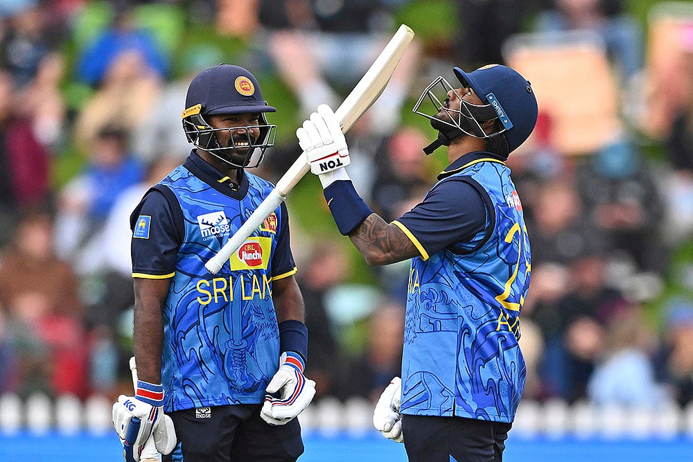 New Zealand vs Sri Lanka Cricket, NZ Vs SL 1st ODI photos: Avishka Fernando