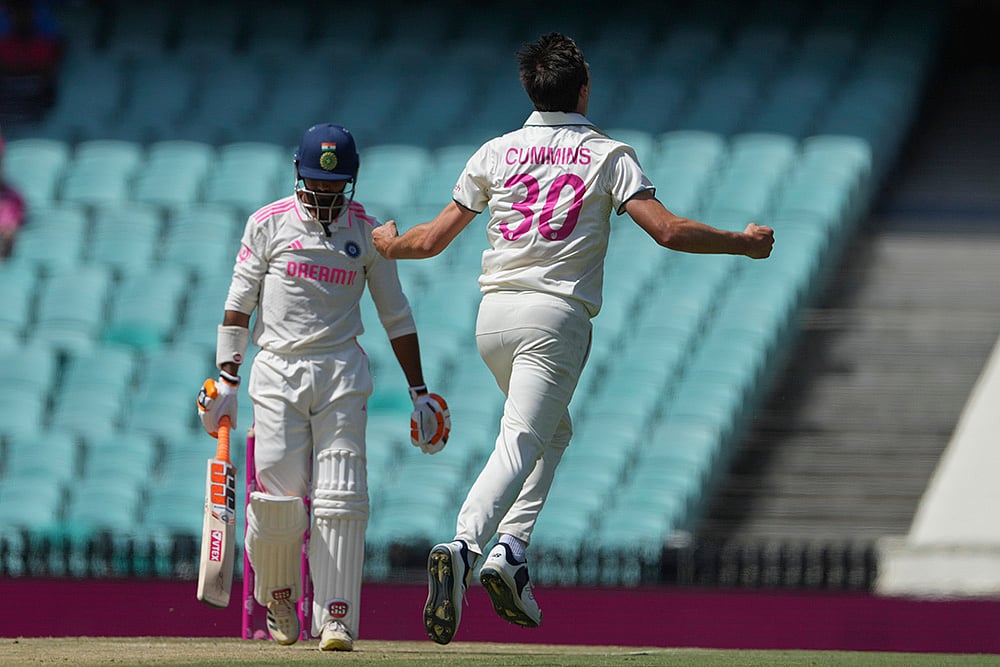 IND Vs AUS BGT series 5th Test at Sydney Cricket Ground Day 3 Pics: Pat Cummins
