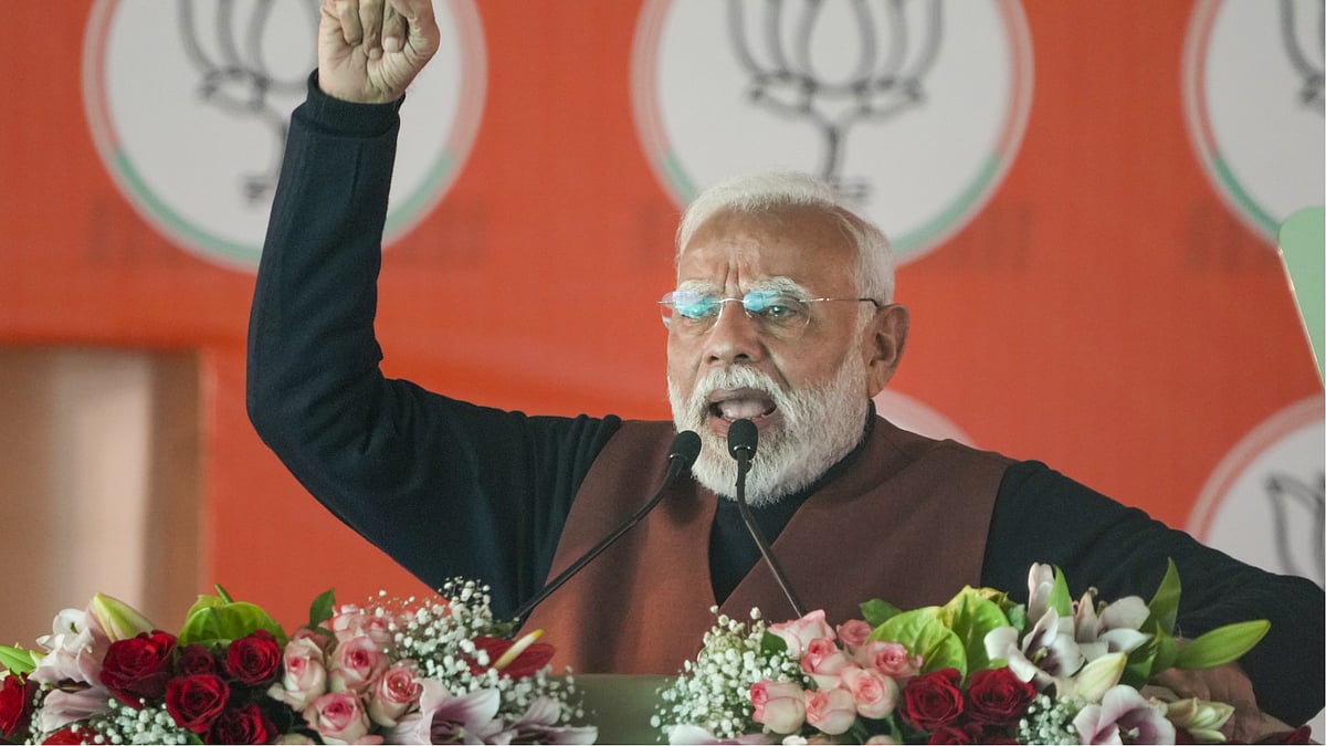 | Photo: PTI : PM Modi 