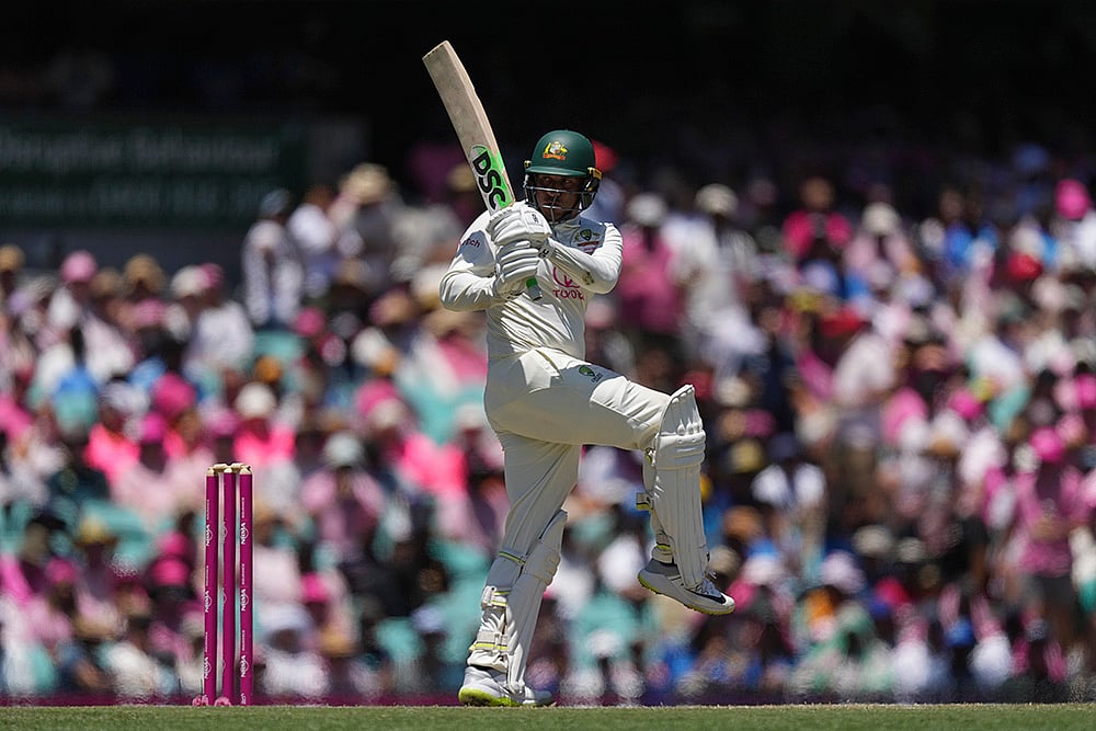 IND Vs AUS BGT series 5th Test at Sydney Cricket Ground Day 3 Pics: Usman Khawaja