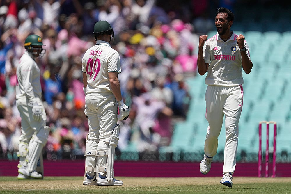 IND Vs AUS BGT series 5th Test at Sydney Cricket Ground Day 3 Pics: Steve Smith