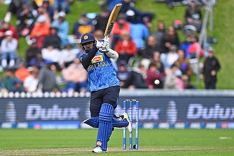 NZ Vs SL, 1st ODI: Sri Lanka's Asitha Fernando bats 