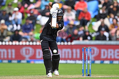NZ Vs SL, 1st ODI: New Zealand's Rachin Ravindra bats 