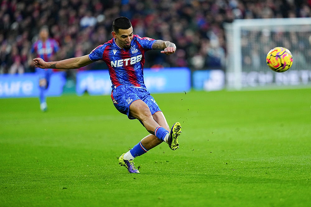 English Premier League soccer match Crystal Palace vs Chelsea photos: Ismaila Sarr