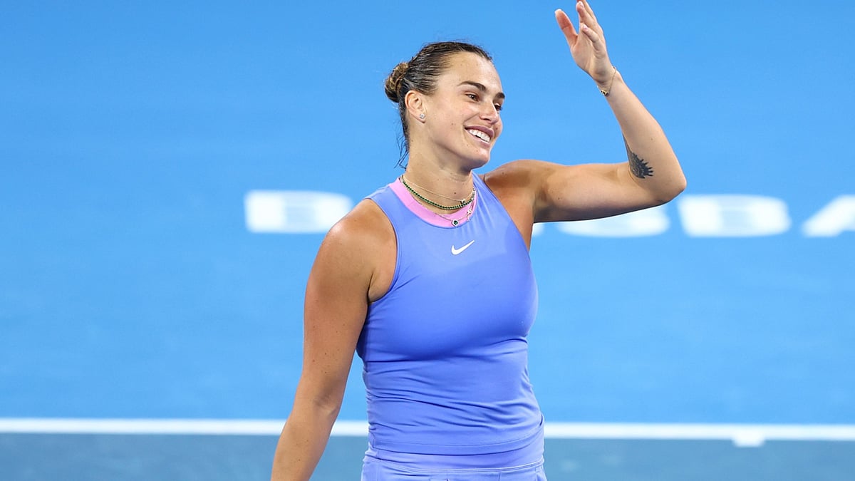 Aryna Sabalenka has won her first title of the season