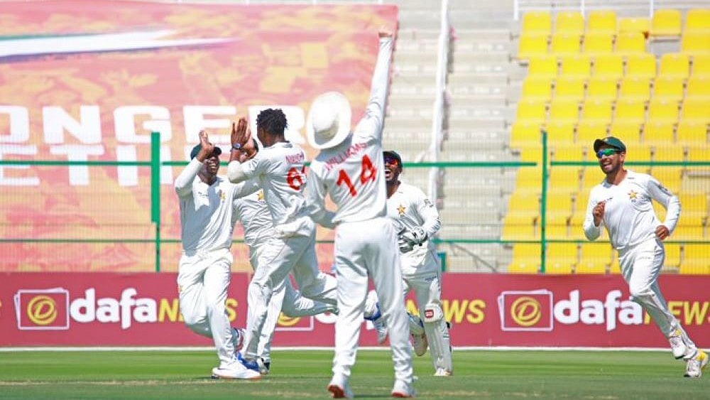 Photo: File : AFG Vs ZIM, 2nd Test Match.