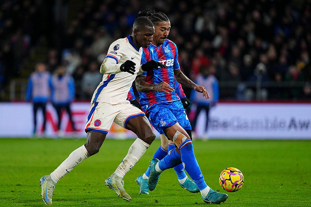 English Premier League soccer match Crystal Palace vs Chelsea photos: Nicolas Jackson