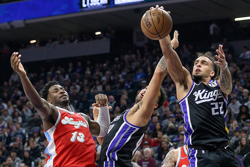 NBA Basketball game Memphis Grizzlies vs Sacramento Kings Basketball photos: Jaren Jackson Jr.