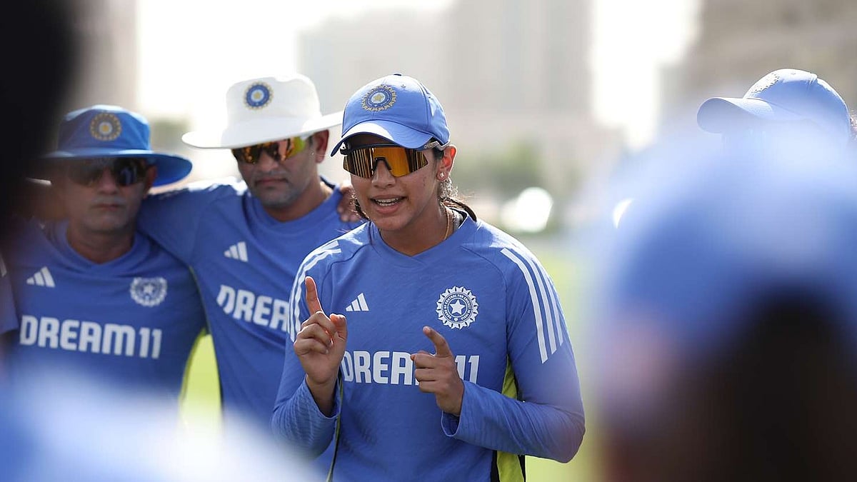ICC : The Indian women's cricket team.