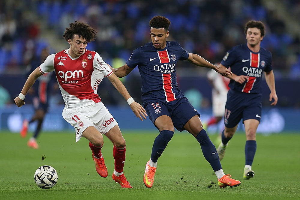 French Super Cup: Monaco vs Paris Saint Germain