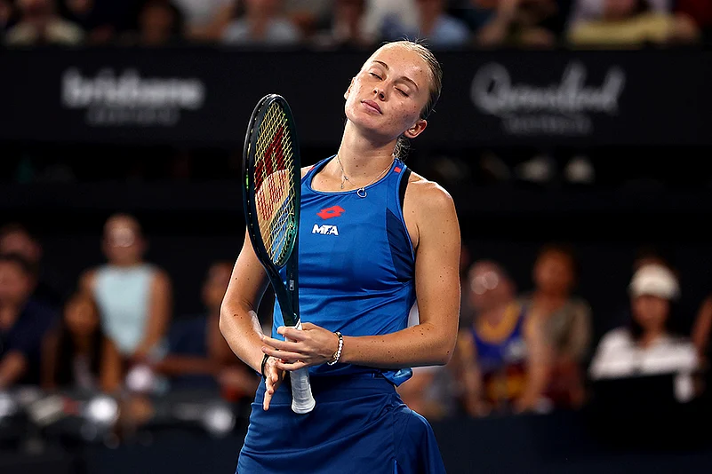 Australia Tennis Brisbane International 2025 Polina Kudermetova vs Aryna Sabalenka photo gallery: 5