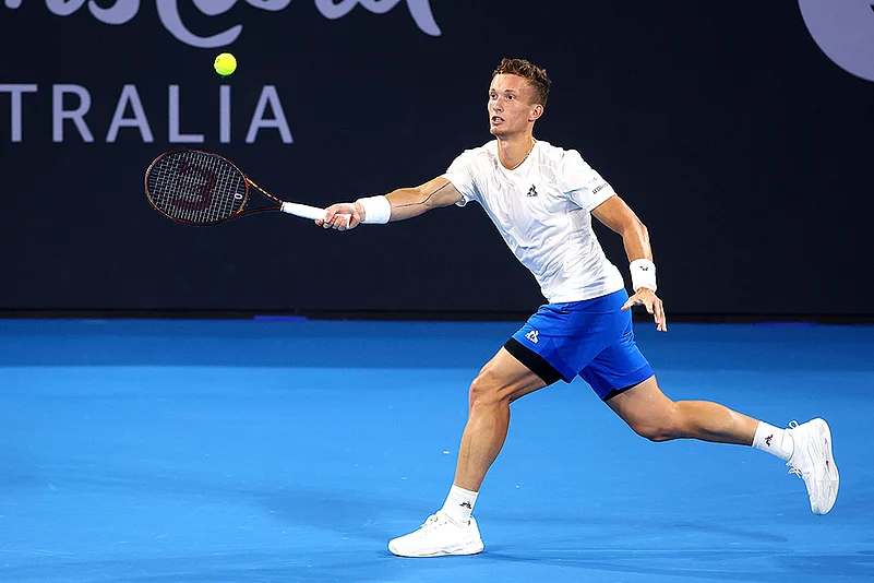 Australia Tennis Brisbane International 2025 Jiri Lehecka vs Reilly Opelka photo gallery: 6