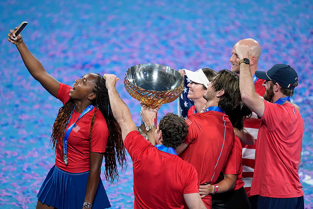 Australia Tennis United Cup USA vs Poland photo gallery: Coco Gauff