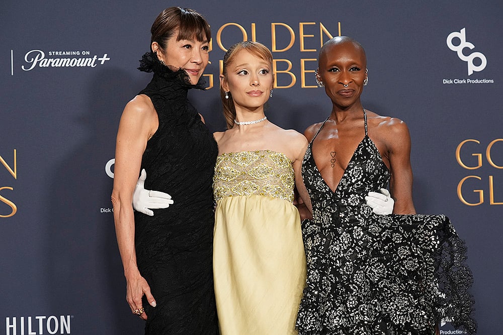 Golden Globes 2025 82nd Golden Globes Award pictures: Michelle Yeoh 