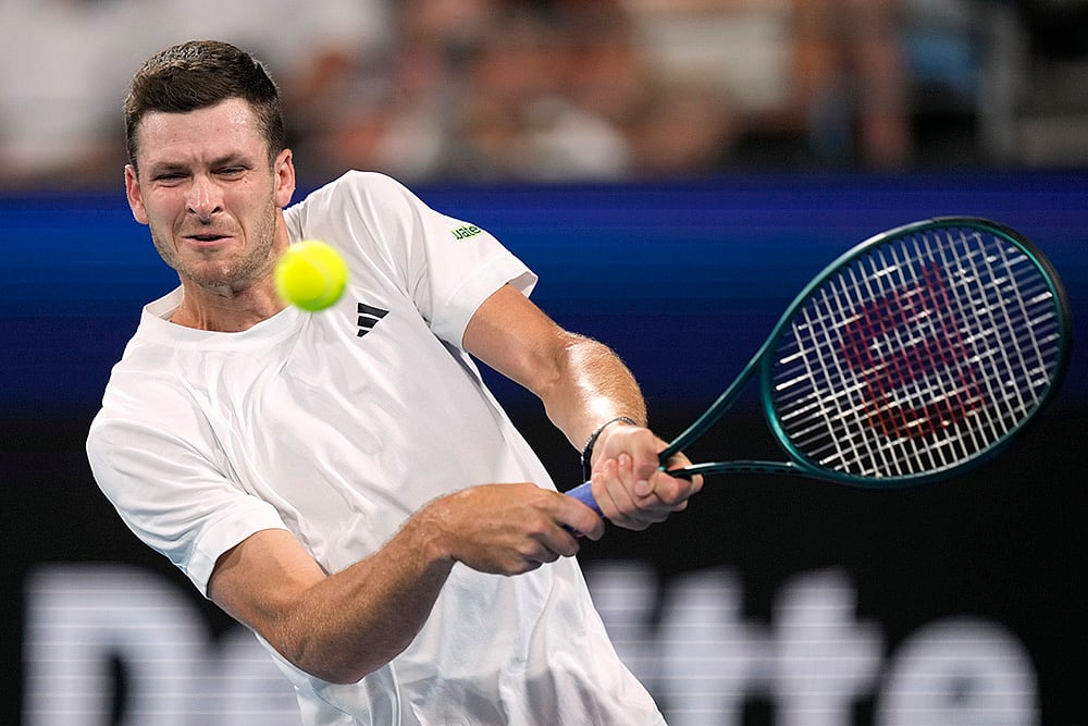 Australia Tennis United Cup USA vs Poland photo gallery: Hubert Hurkacz