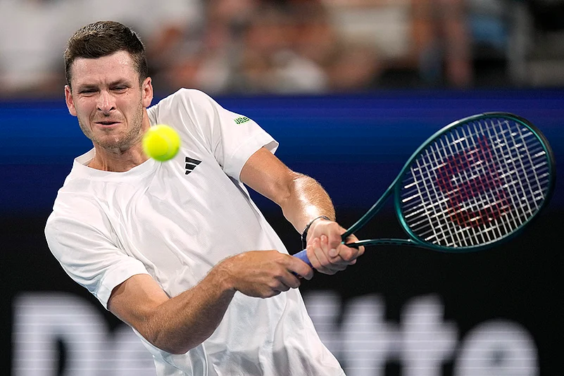 Australia Tennis United Cup USA vs Poland photo gallery: Hubert Hurkacz