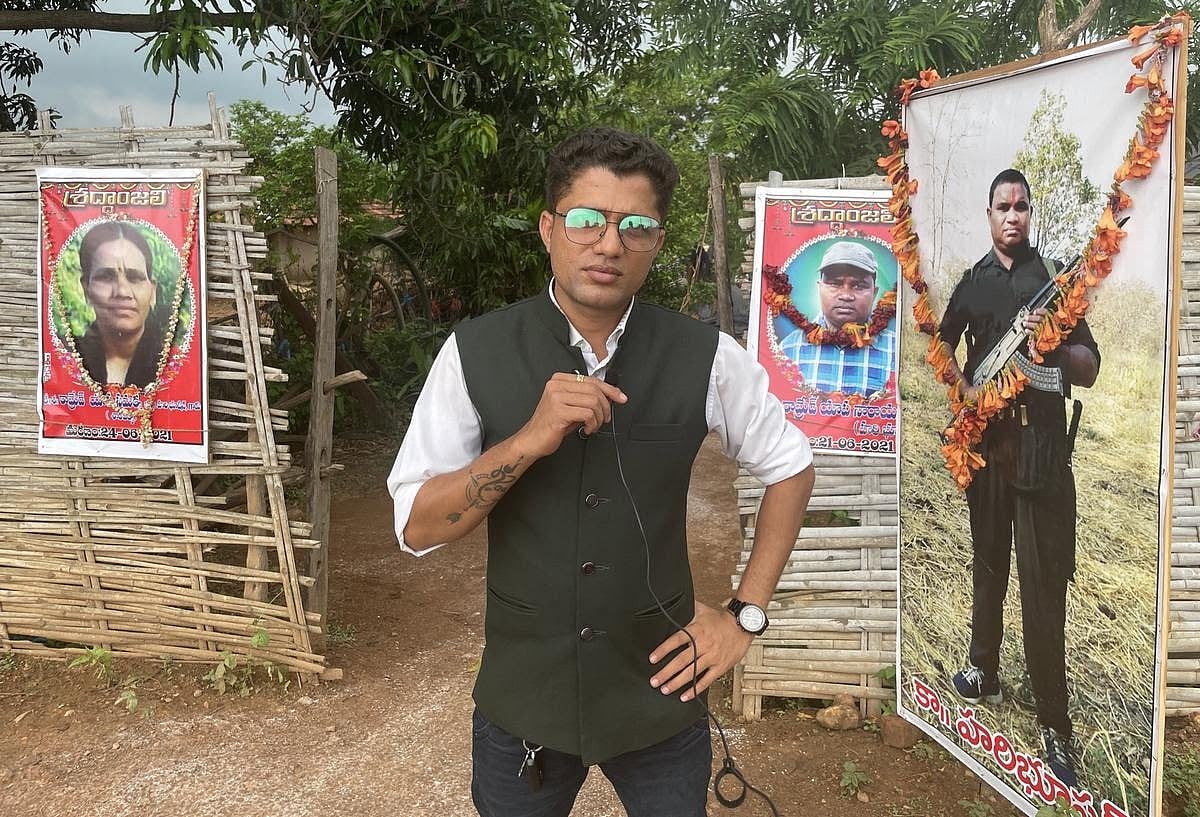 Mukesh Chandrakar, a 33-year-old freelance journalist, was reported missing on January 1. - X.com/vipul_reports
