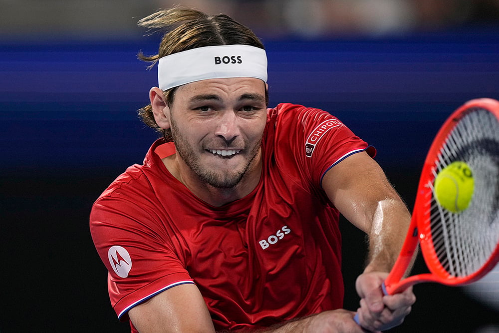 Australia Tennis United Cup USA vs Poland photo gallery: Taylor Fritz