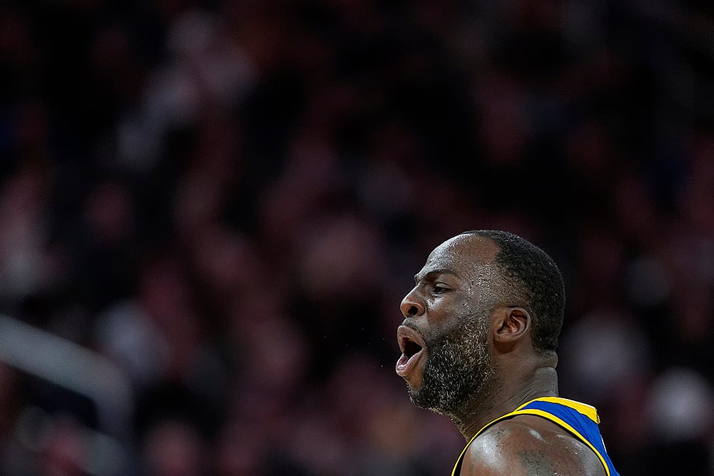 NBA Basketball Memphis Grizzlies vs Golden State Warriors pics: Draymond Green