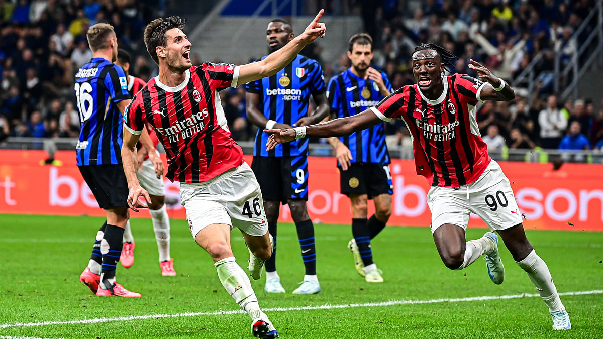 Matteo Gabbia won the most recent derby for Milan