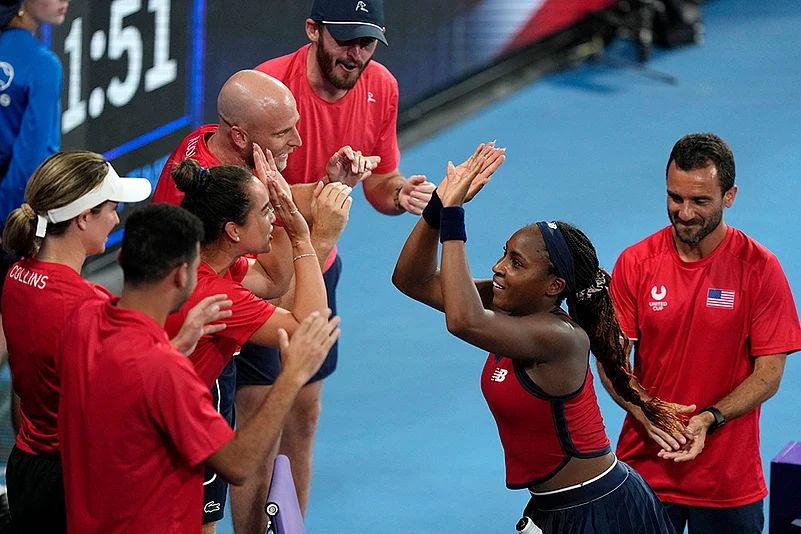 Australia Tennis United Cup USA vs Poland photo gallery: Coco Gauff