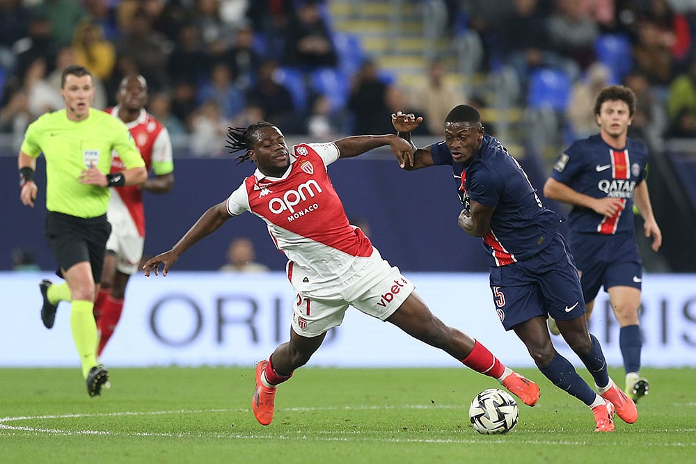 French Super Cup Final Match: Monaco vs Paris Saint Germain