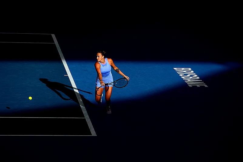 Australia Tennis Brisbane International 2025 Polina Kudermetova vs Aryna Sabalenka photo gallery: 7