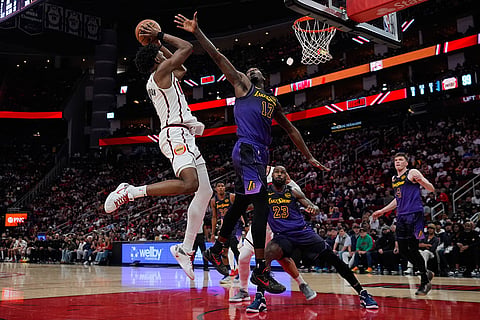 Lakers Rockets Basketball