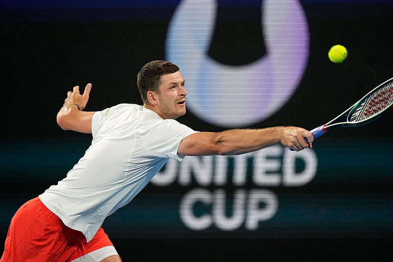 Australia Tennis United Cup USA vs Poland photo gallery: Hubert Hurkacz