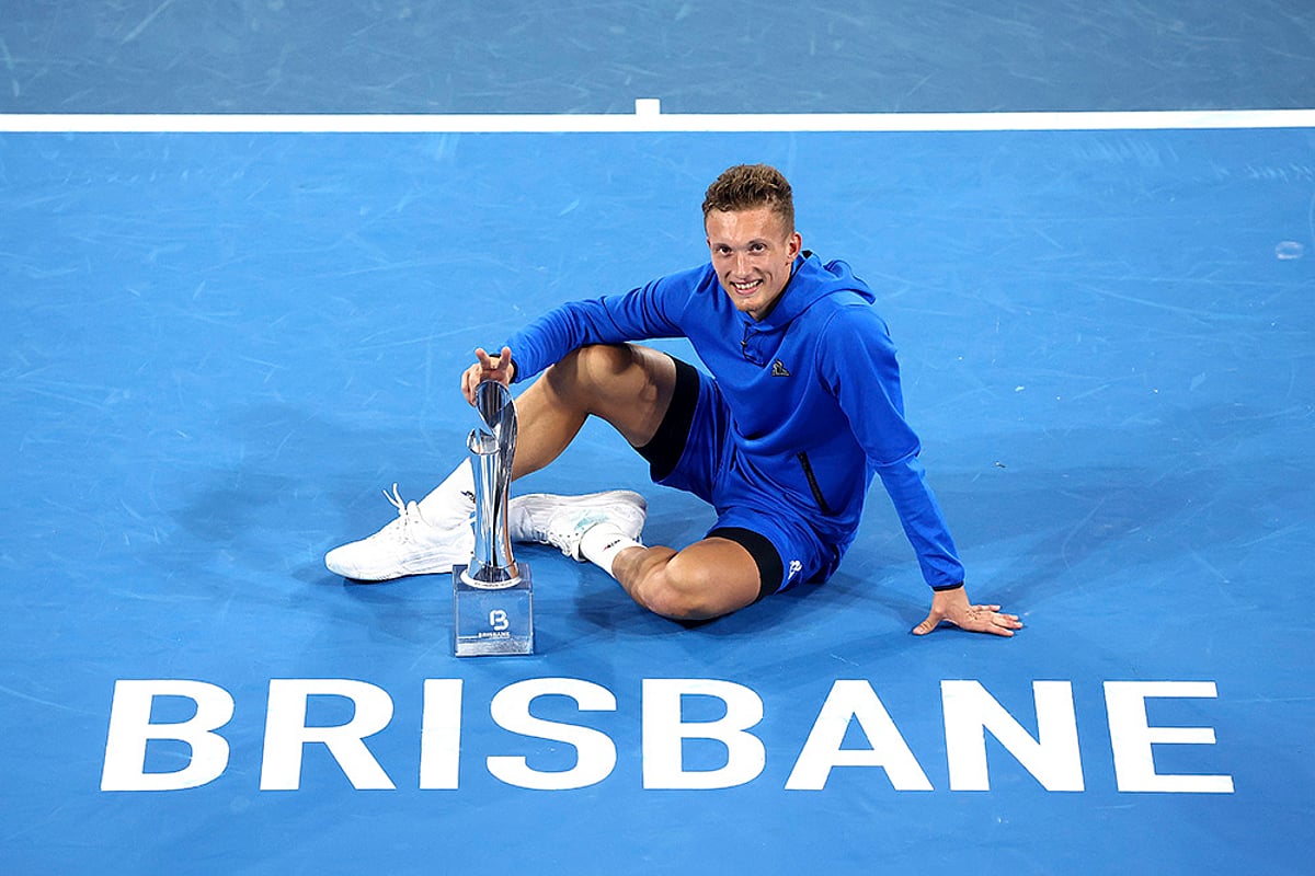 Australia Tennis Brisbane International 2025 Jiri Lehecka vs Reilly Opelka photo gallery: 1