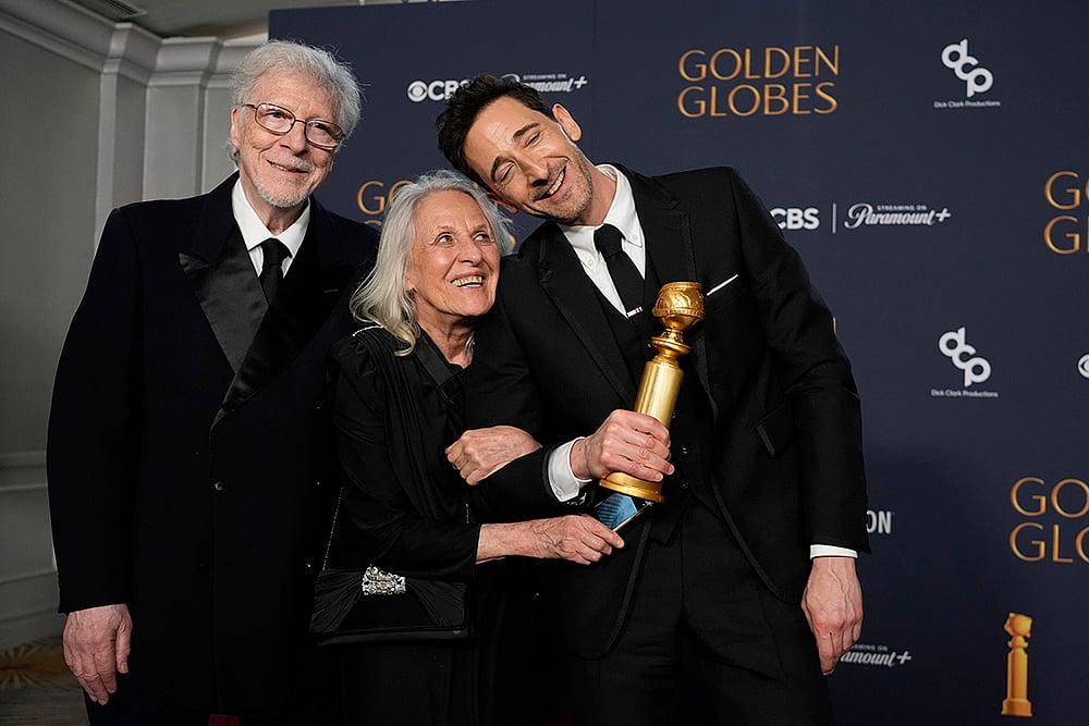 Golden Globes 2025 82nd Golden Globes Award pictures: Adrien Brody