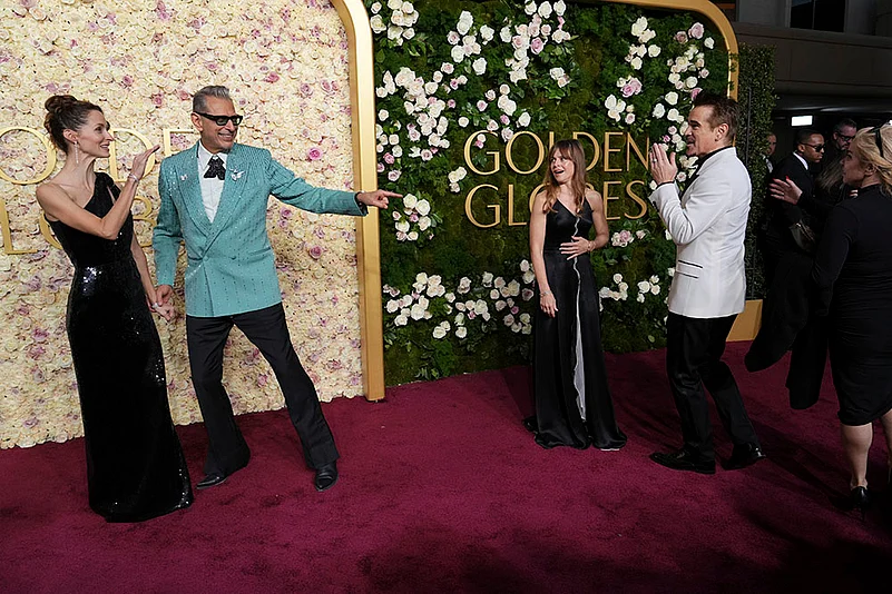 Golden Globes 2025 82nd Golden Globes Award pictures: Emilie Livingston