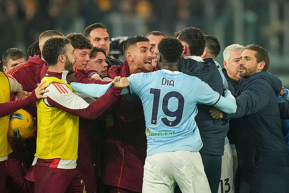 Italy Soccer Serie A: SS Lazio vs AS Roma