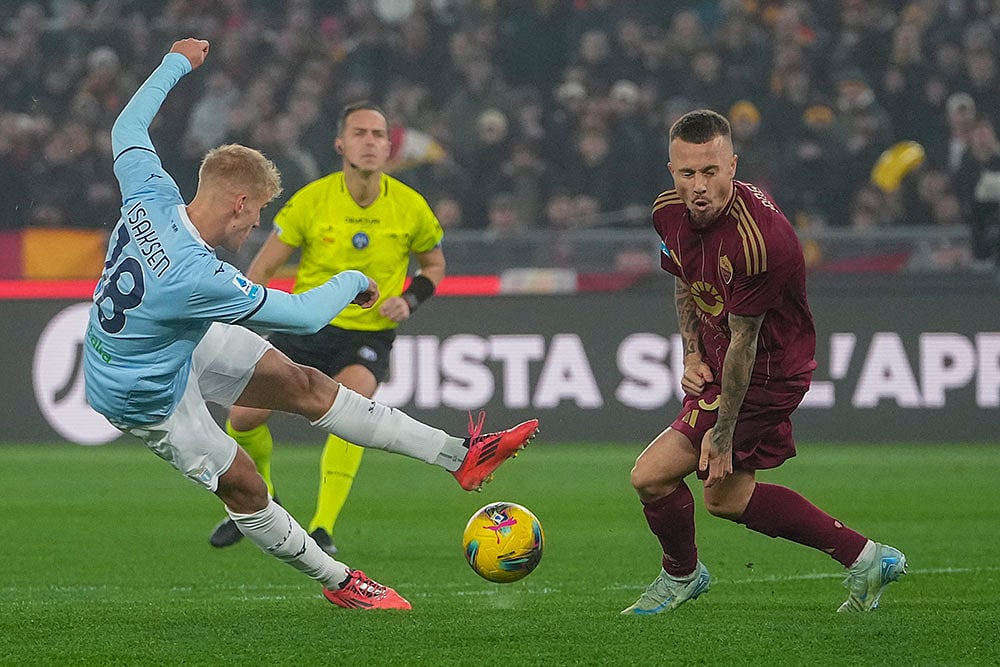Serie A Soccer Match: SS Lazio vs AS Roma