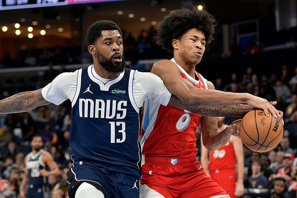NBA Basketball game Memphis Grizzlies vs Dallas Mavericks match photo: Naji Marshall