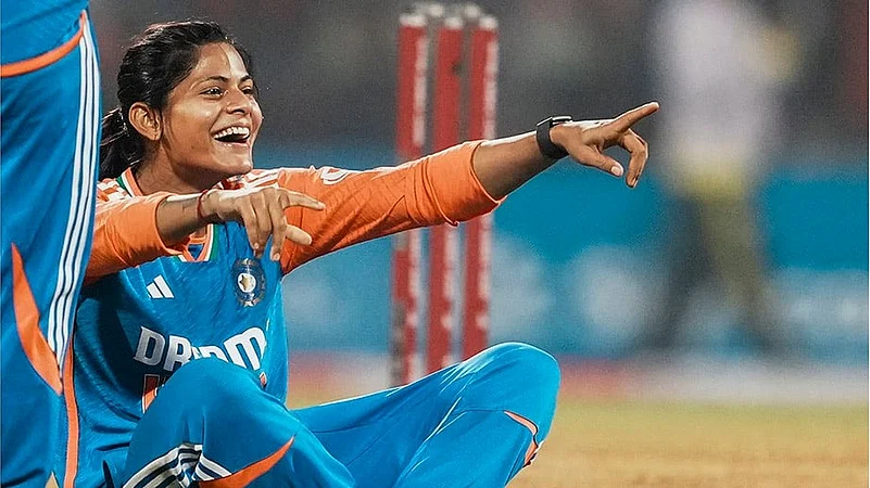 India Womens and West Indies Womens T20 series IND-W vs WI-W 3rd T20I match pics: Radha Yadav