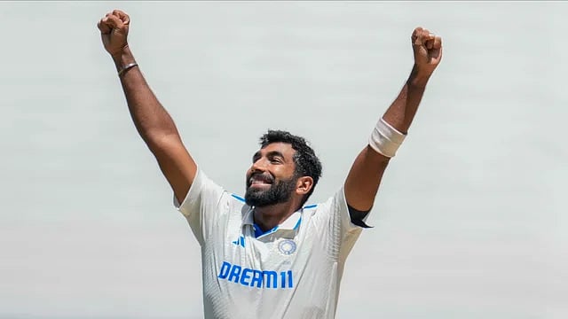 AP : Jasprit Bumrah in action during the Border-Gavaskar Trophy.