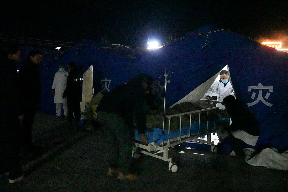 Aftermath of 7.1-Magnitude earthquake in China’s Tibet and Nepals Kathmandu pics: 9